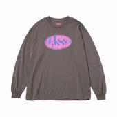 T-SHIRT L/S OVAL *チャコール*