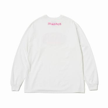 T-SHIRT L/S OVAL *ホワイト*