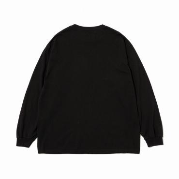 T-SHIRT L/S JOINT *ブラック×レッド*