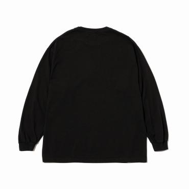 T-SHIRT L/S JOINT *ブラック×ブルー*