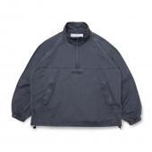 Half Zip Jacket(Pigment Dye) *チャコールグレー*