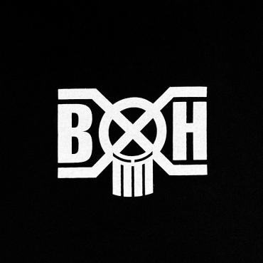 BxH SMALL LOGO Tee *ブラック×ホワイト*