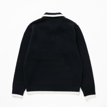 PULLOVER KNIT *ブラック*