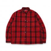 Check Shirt Jacket(24aw) *レッド*