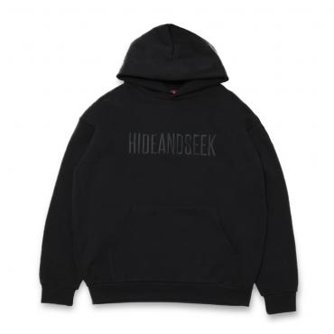 Embroidery Hooded Sweat Shirt *ブラック*