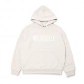 Embroidery Hooded Sweat Shirt *アイボリー*