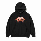 SWEAT HOODED FREEDOM WASH *BLACK*