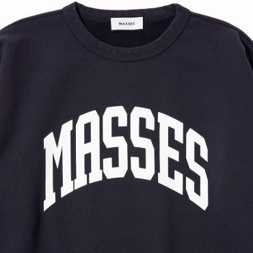 SWEAT CREW ARCH WASH *NAVY*