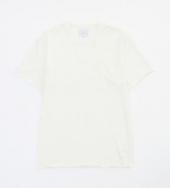 CUT OFF V-NECK TEE *ホワイト*