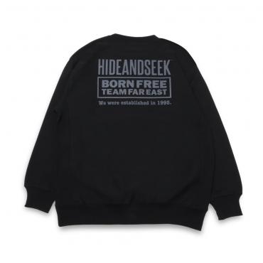 The H&S Sweat Shirt(24aw) *ブラック×ブラック*