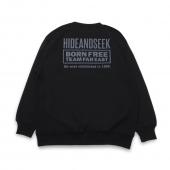 The H&S Sweat Shirt(24aw) *ブラック×ブラック*