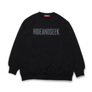 The H&S Sweat Shirt(24aw) *ブラック×ブラック*