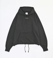 WIDE LOGO PARKA *ブラック*