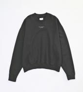 WIDE LOGO SWEAT *ブラック*