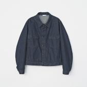 SHORT DENIM JACKET *ブルー*