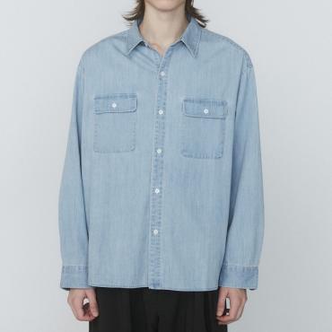 DENIM BIG SHIRT *ライトブルー*