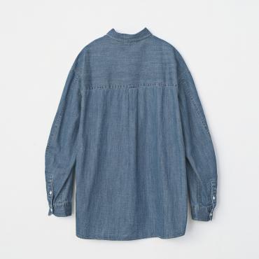 DENIM BIG SHIRT *ブルー*