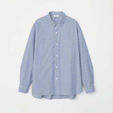 STRIPE BIG SHIRT *ブルー*