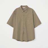 SS BIG SHIRT *ブラウン*