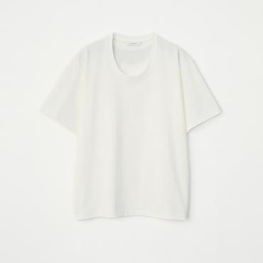 HEAVY COTTON U-NECK TEE *ホワイト*