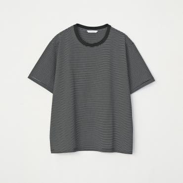 S/S BORDER TEE *ブラック×ホワイト*