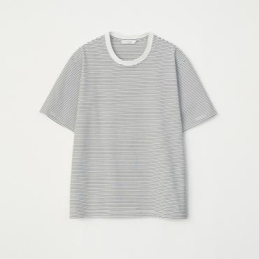 S/S BORDER TEE *ホワイト×ブラック*