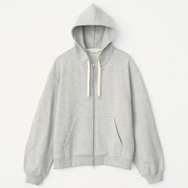 WIDE ZIP PARKA *グレー*