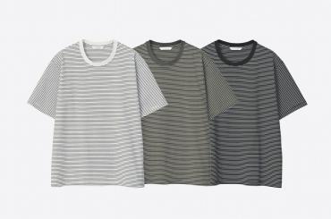 S/S BORDER TEE *ブラック×ホワイト*