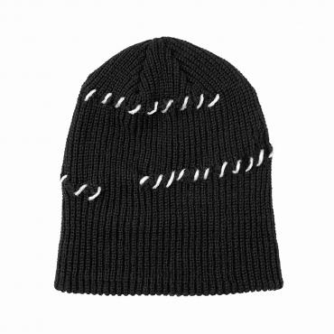 Damaged knit cap *ブラック*