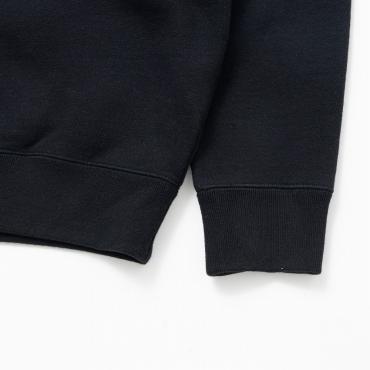 FLEECE CREW NECK SWEAT *チャコール*