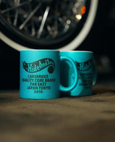 HIDEANDSEEK×CarService Glitter Mug Cup